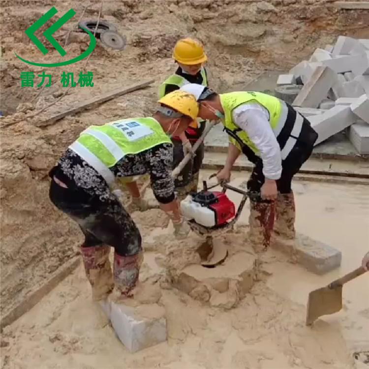 光伏太陽能打樁機埋管道地下鉆孔